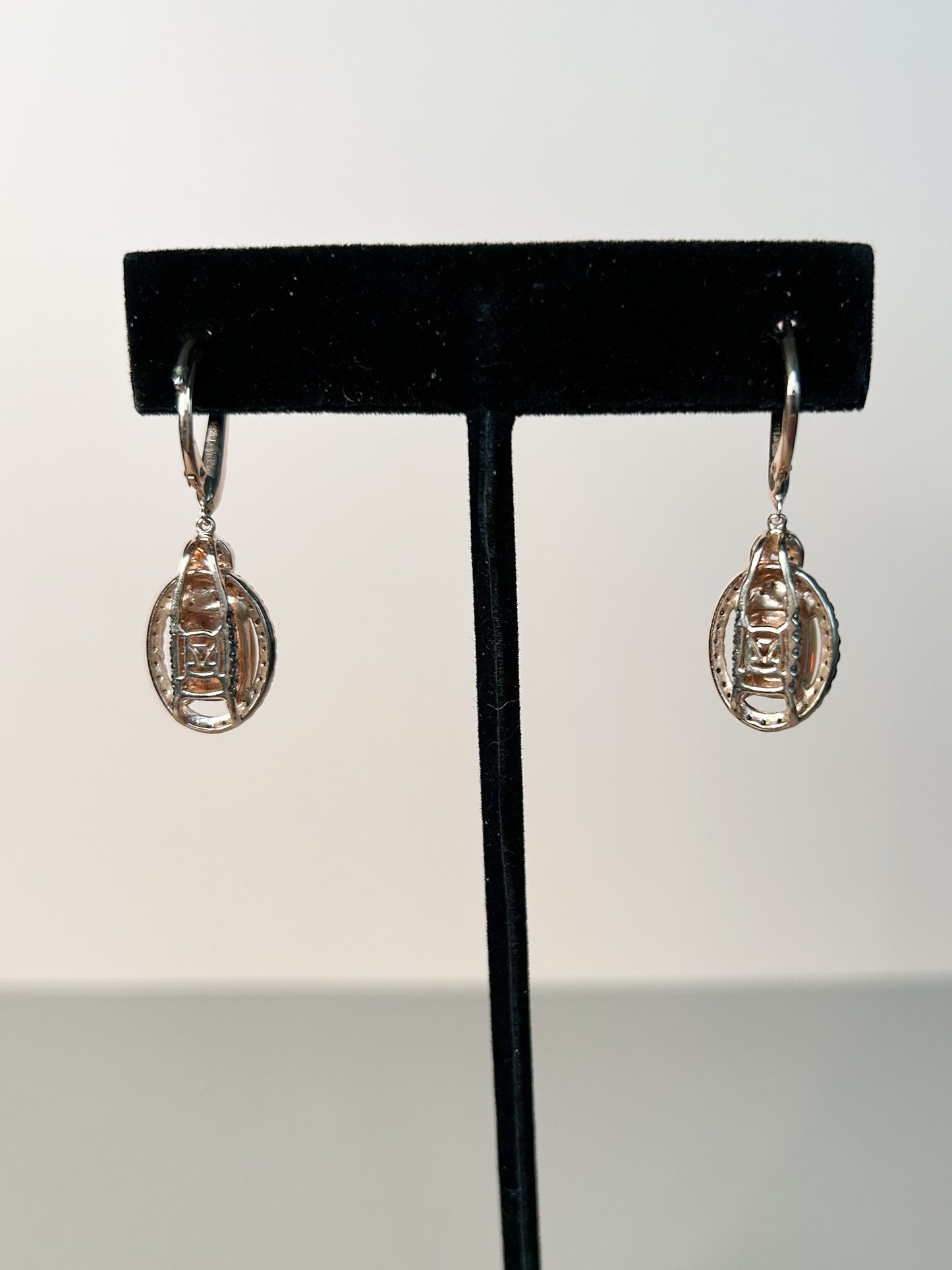 Opal Earrings - 1960s