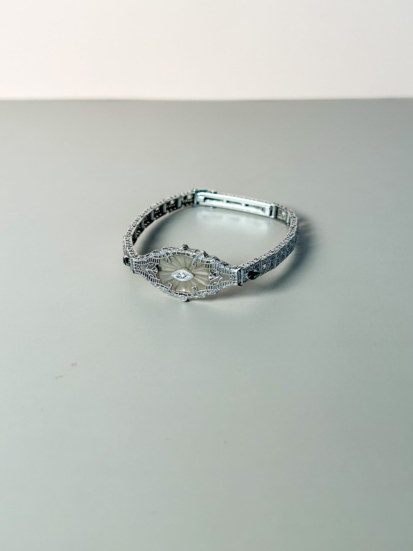 1920s Camphor Glass Bracelet