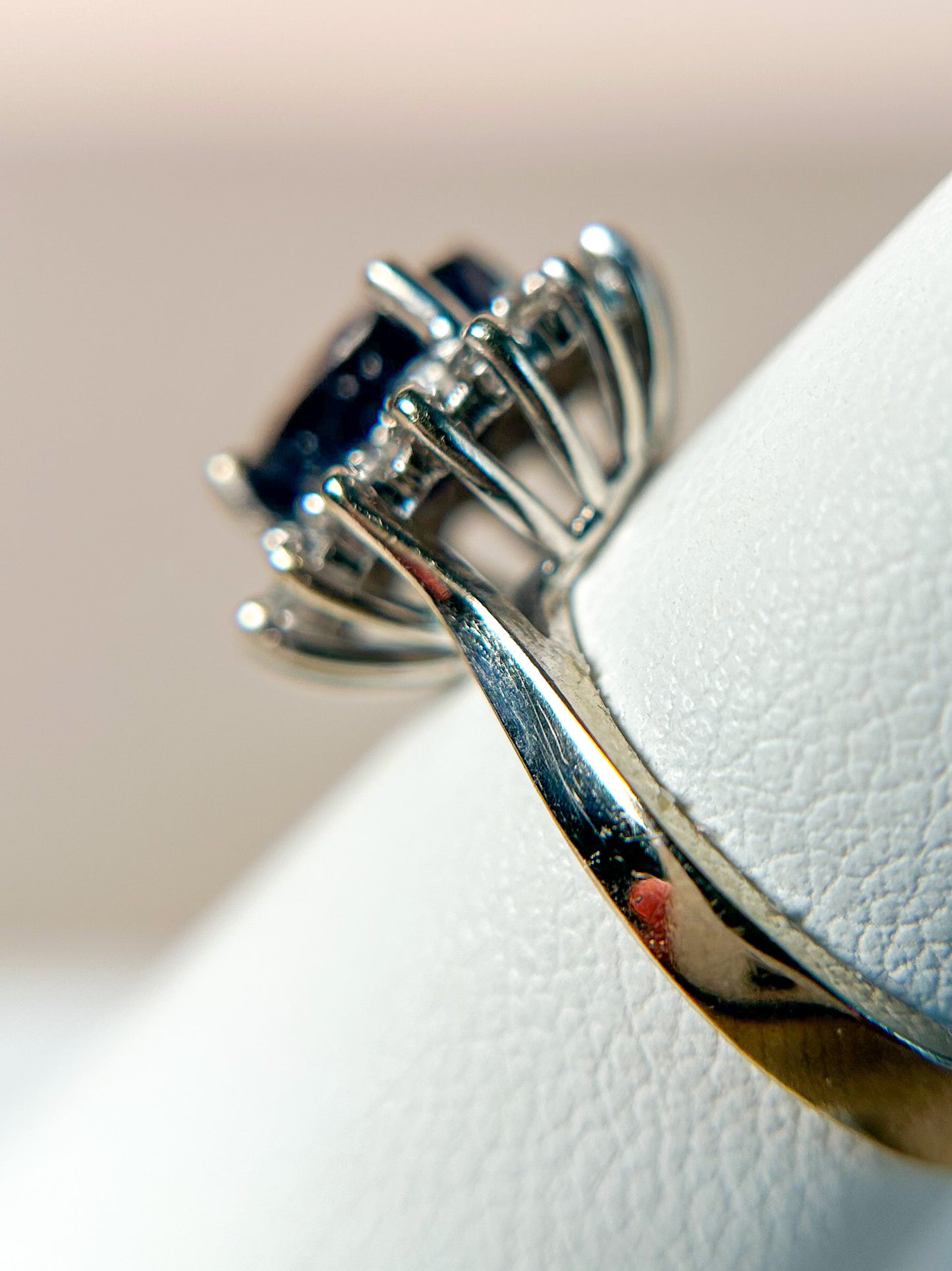 Sapphire & Diamond Ring