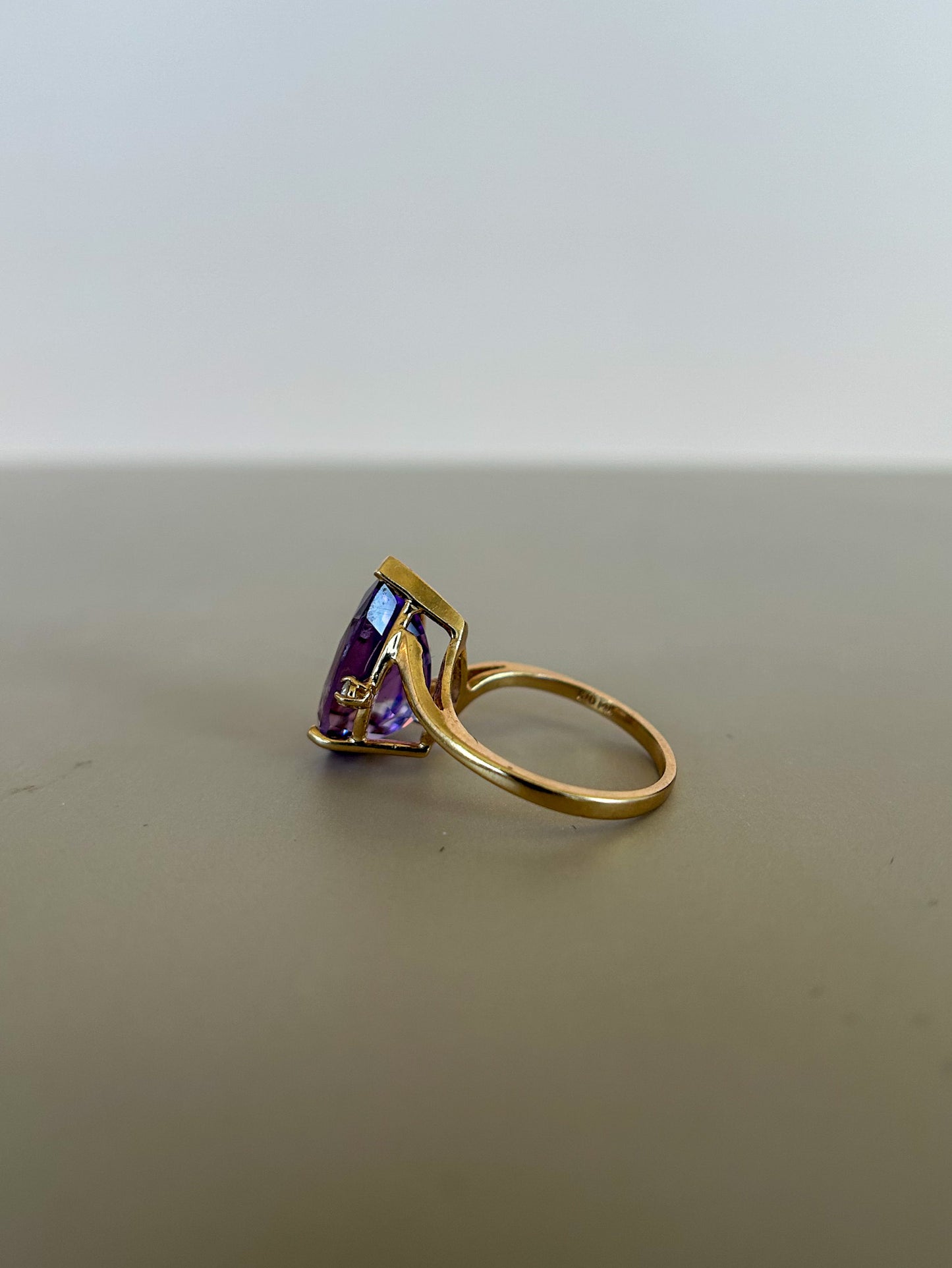 Sold - 14k Amethyst Ring