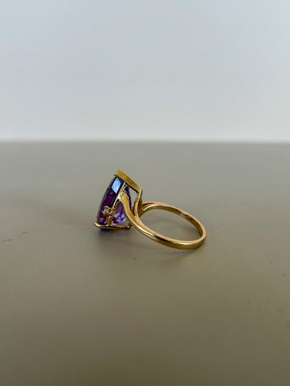 Sold - 14k Amethyst Ring