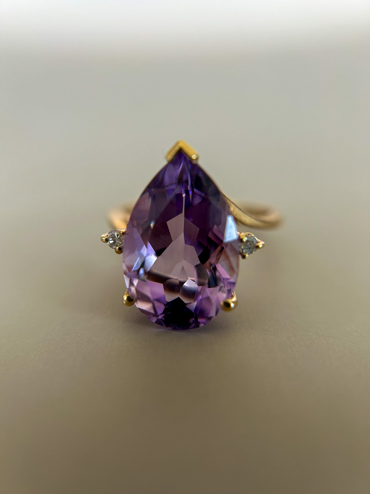 Sold - 14k Amethyst Ring