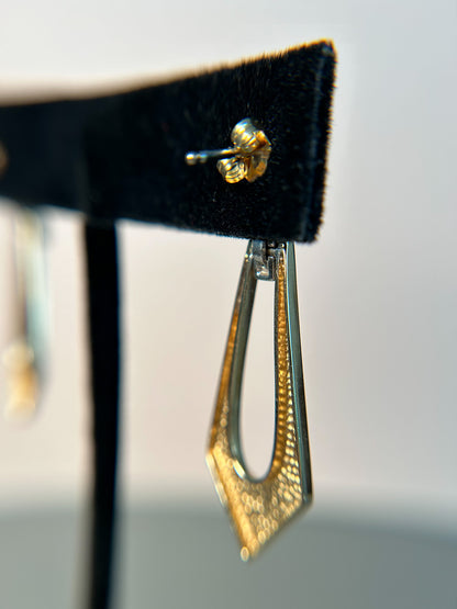 Gold & Diamond Earrings