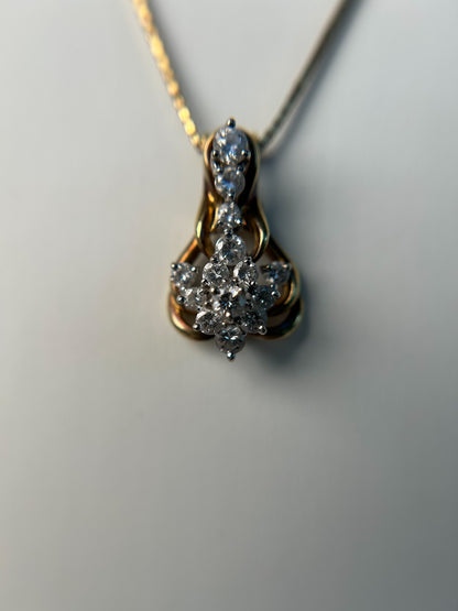 Diamond Drop Necklace