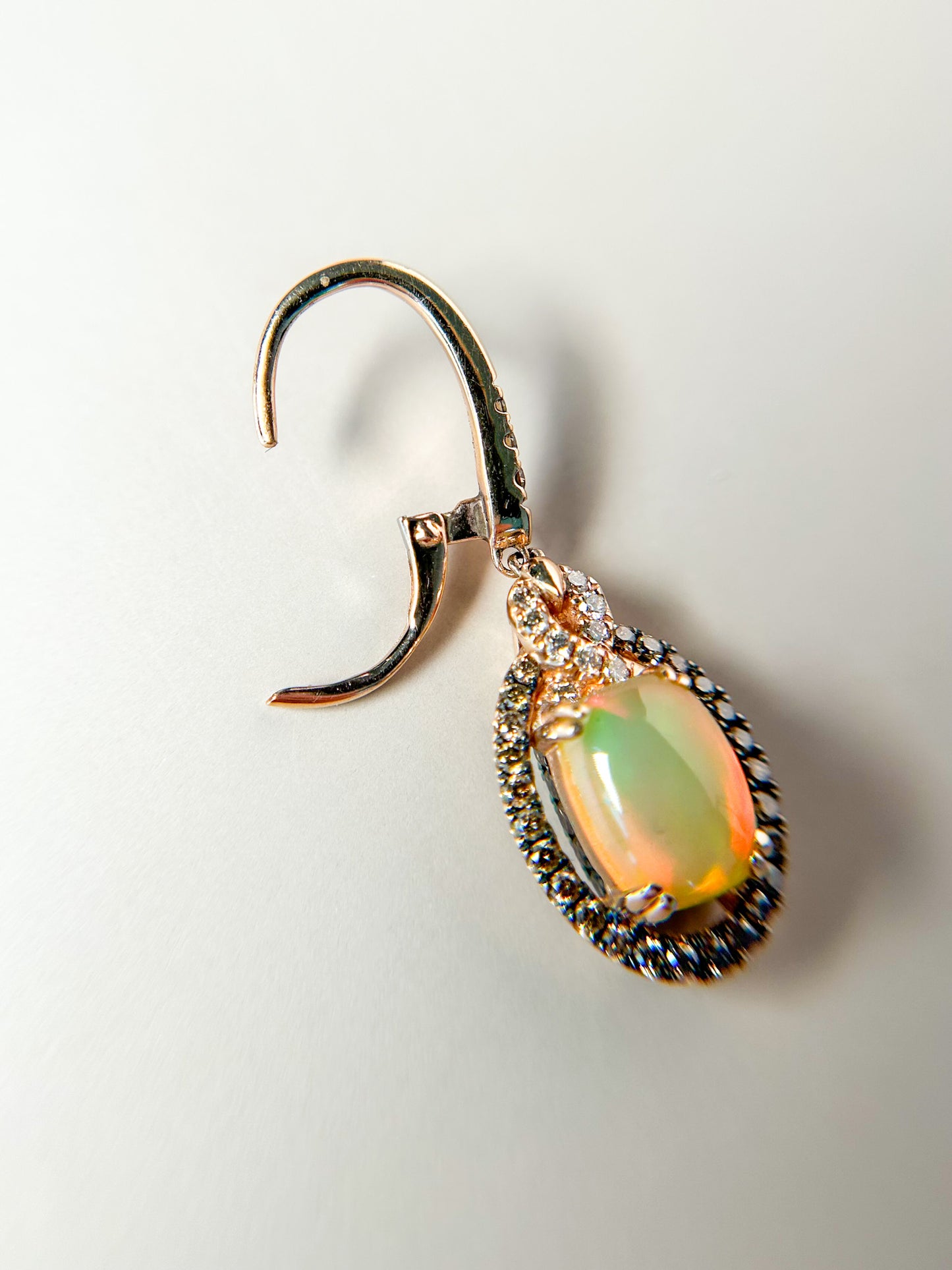 Opal Earrings - 1960s