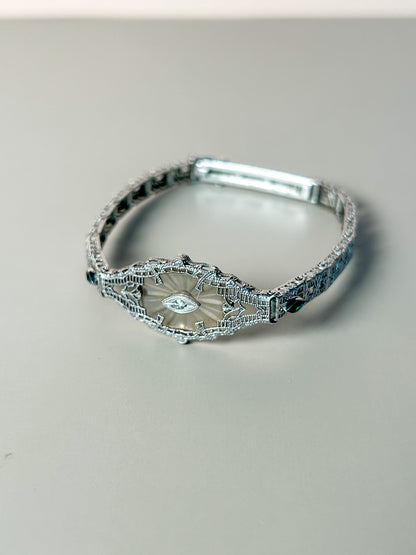 1920s Camphor Glass Bracelet