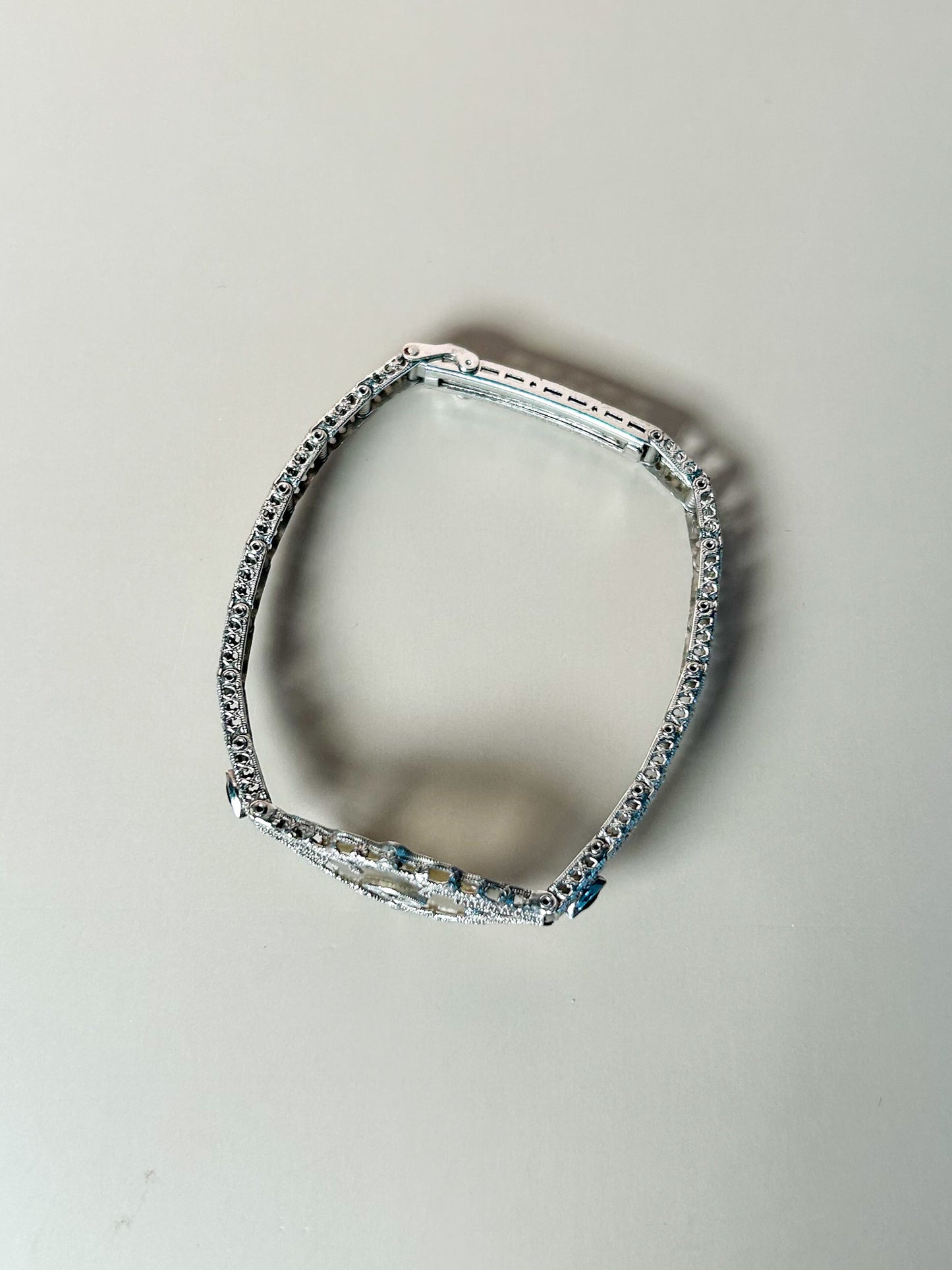 1920s Camphor Glass Bracelet