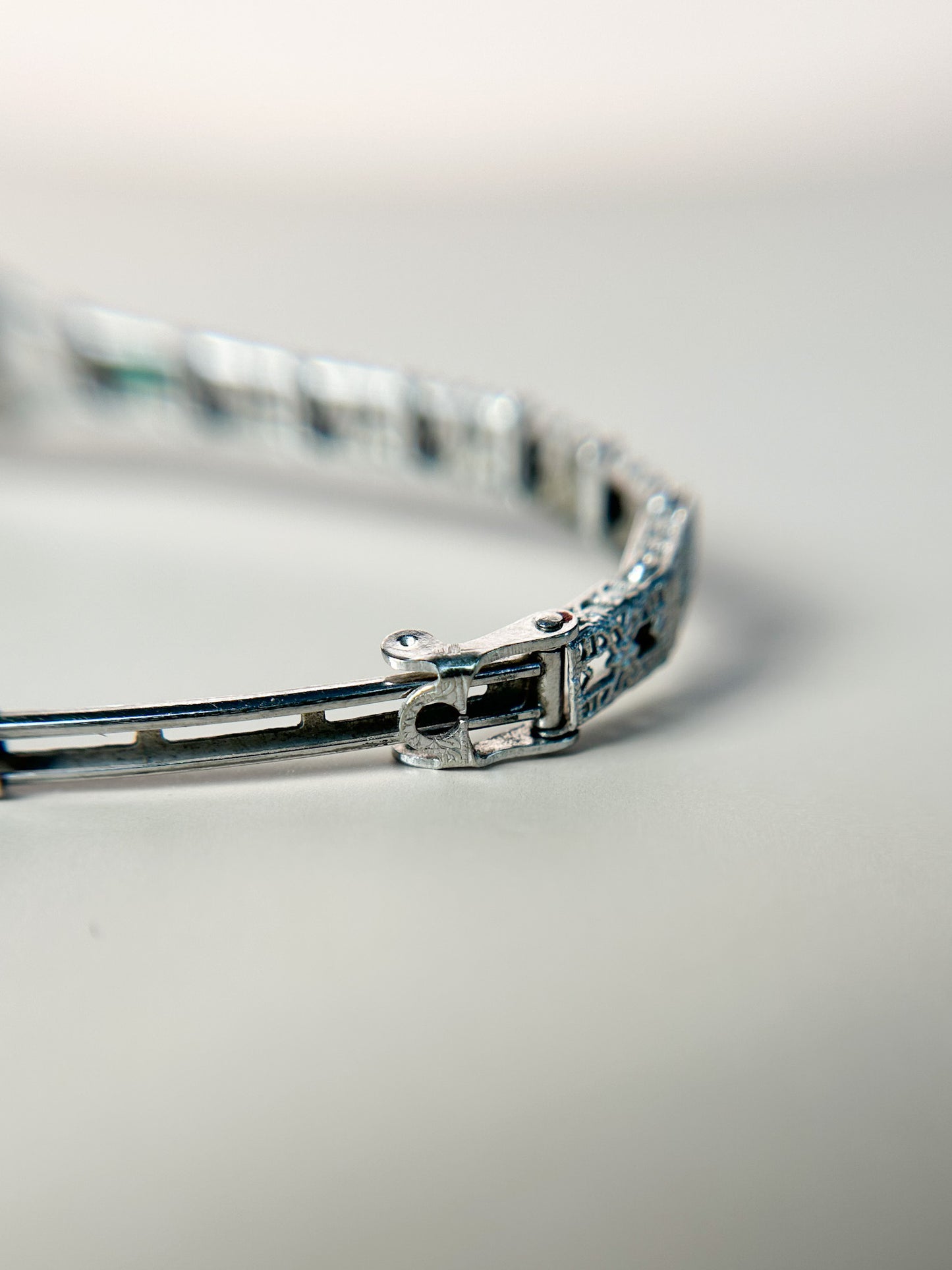 1920s Camphor Glass Bracelet