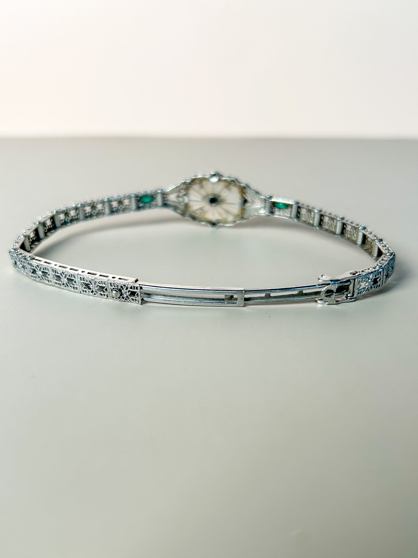 1920s Camphor Glass Bracelet
