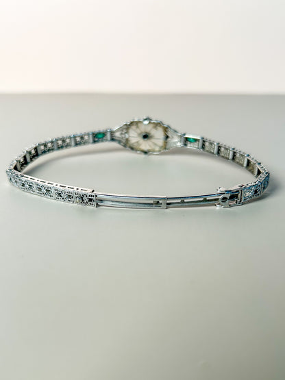 1920s Camphor Glass Bracelet