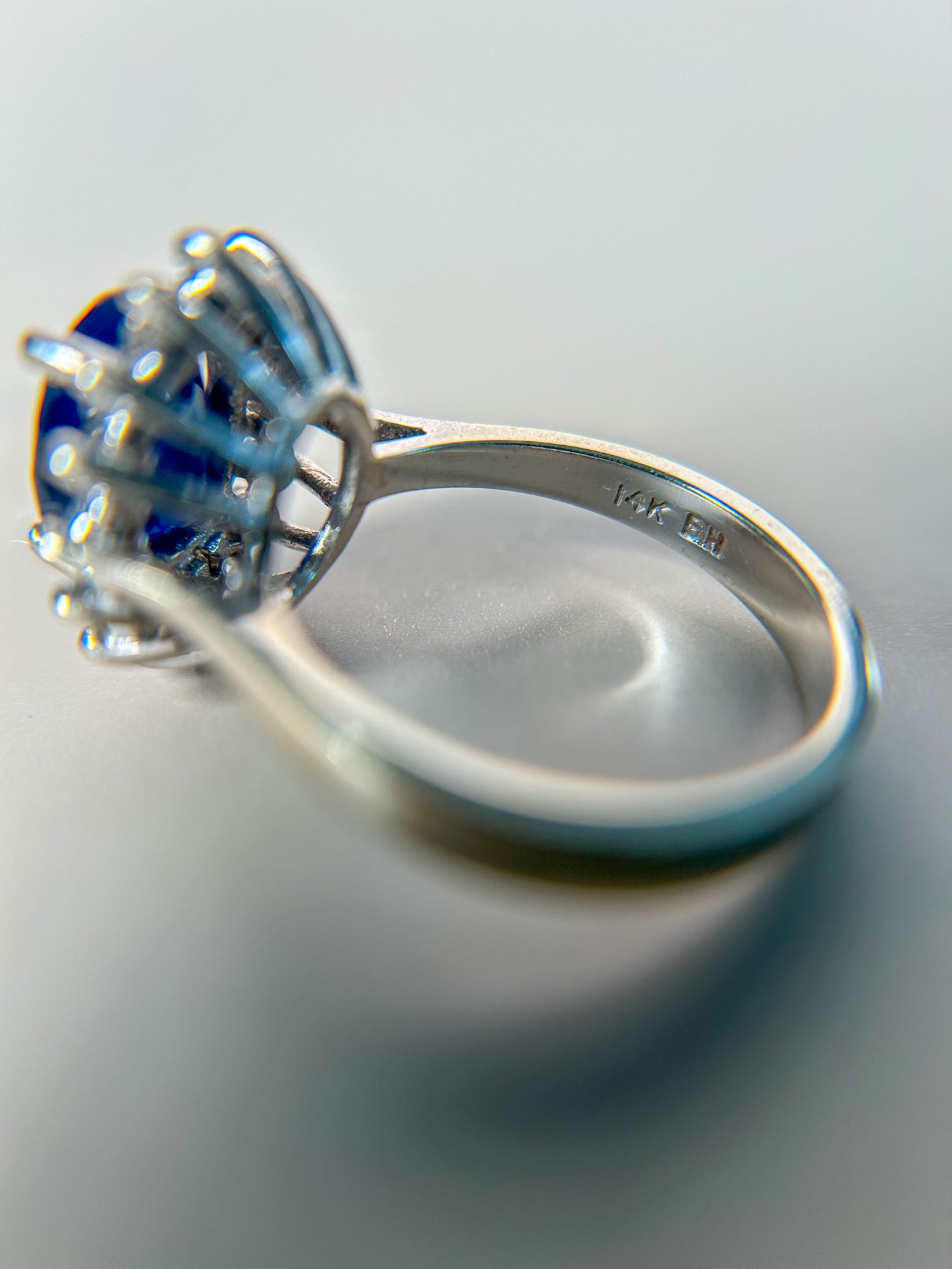Sapphire & Diamond Ring