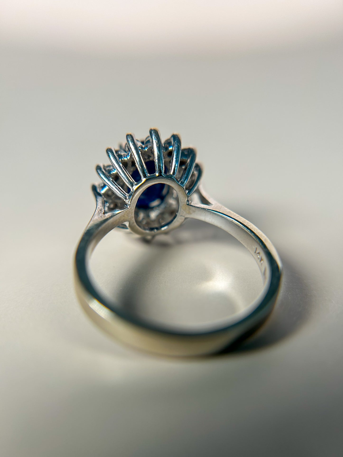 Sapphire & Diamond Ring