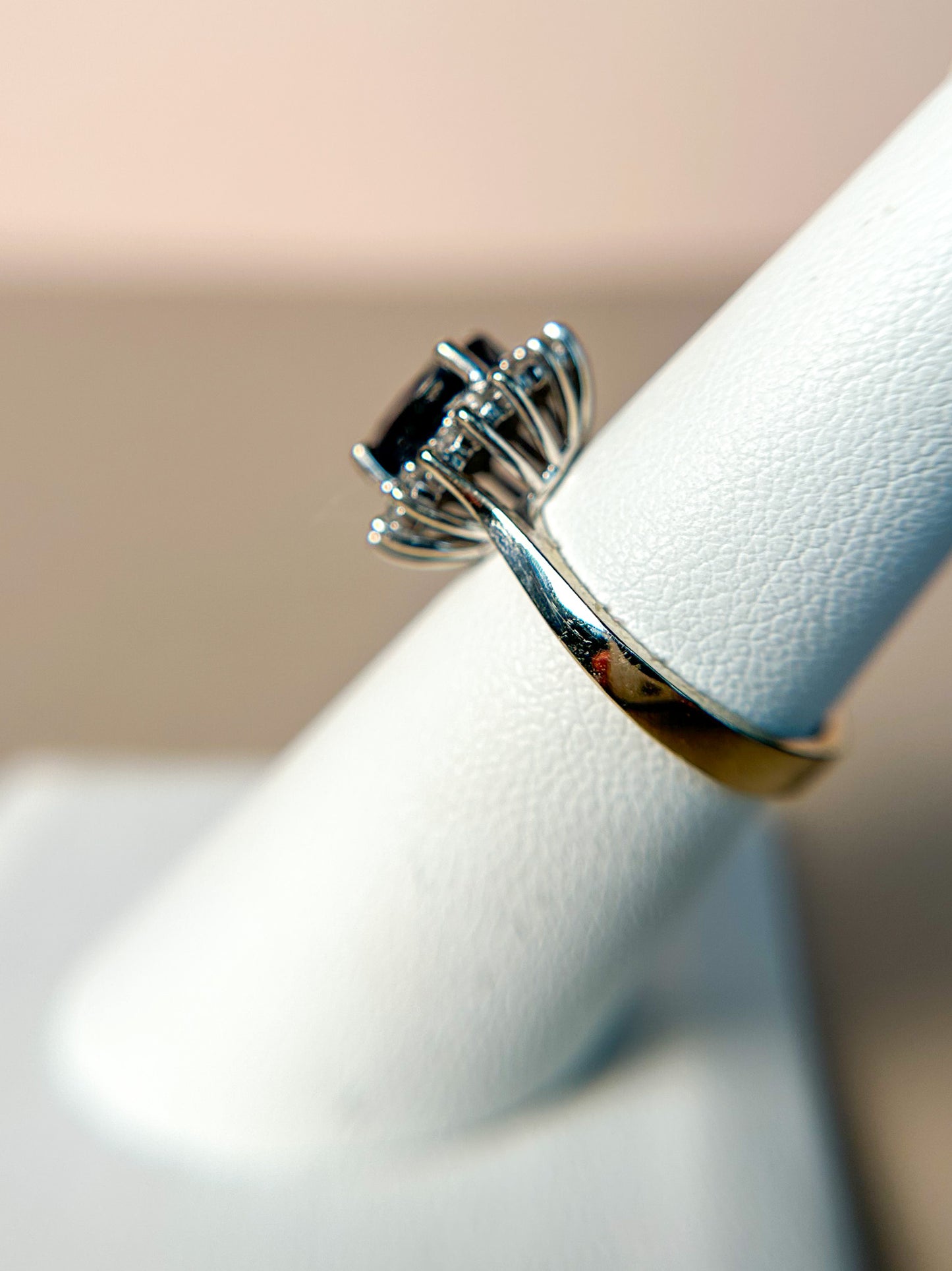 Sapphire & Diamond Ring