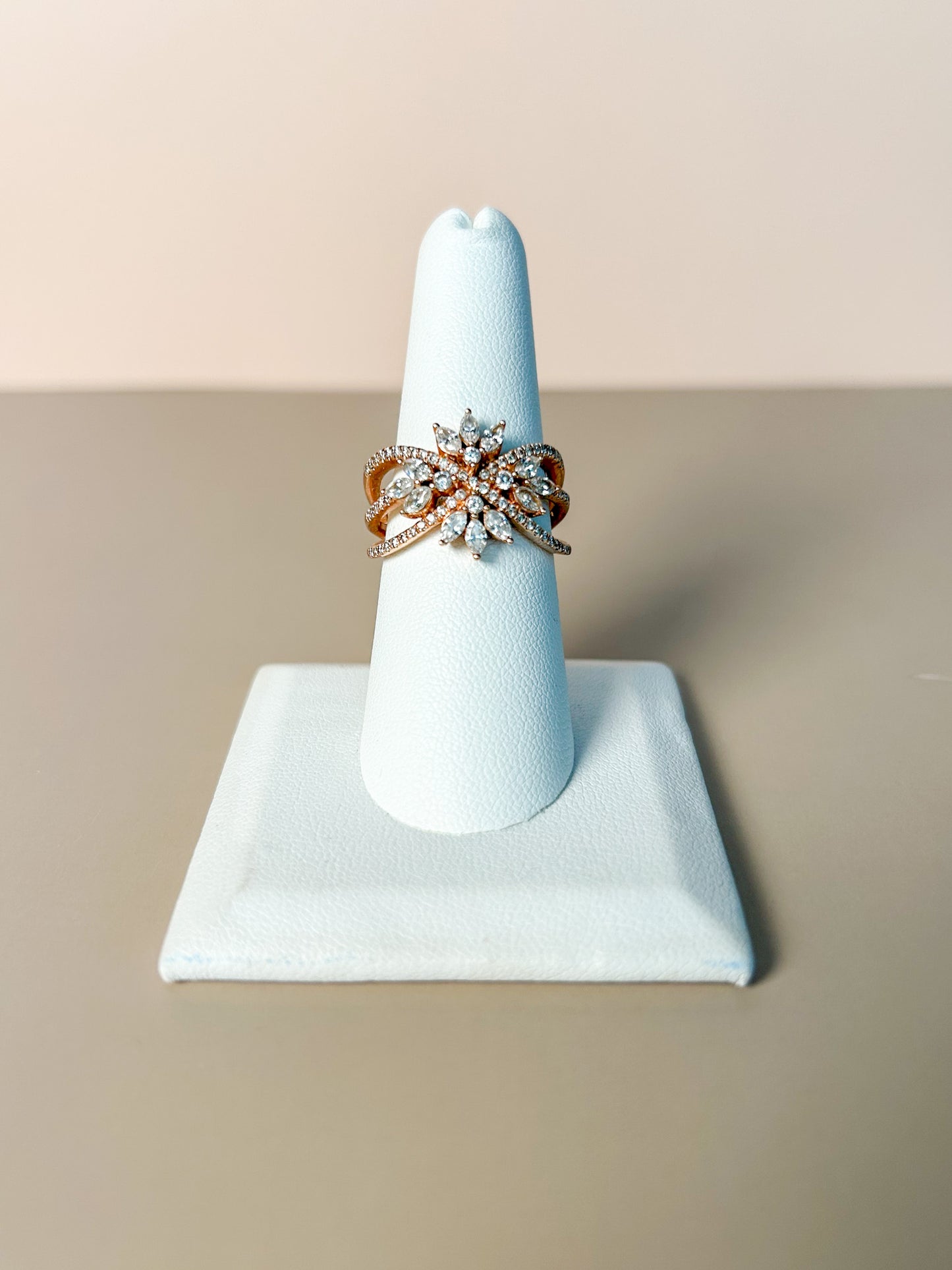 1950s Diamond Cocktail Ring