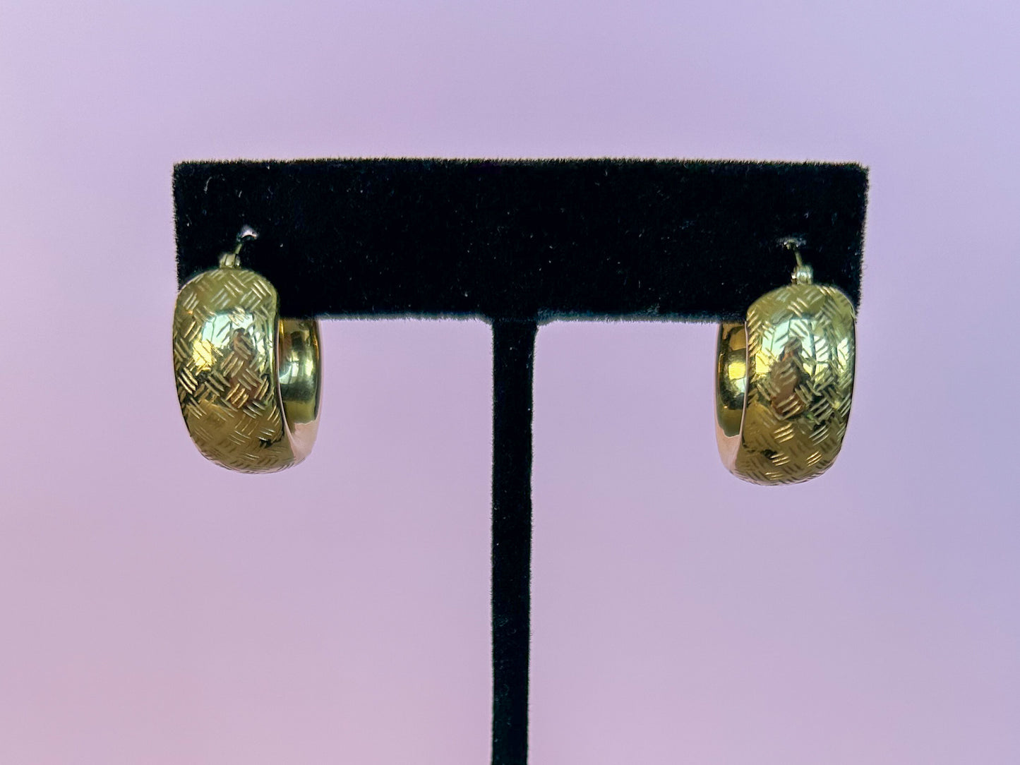 SOLD - Hoop Earrings 1960s