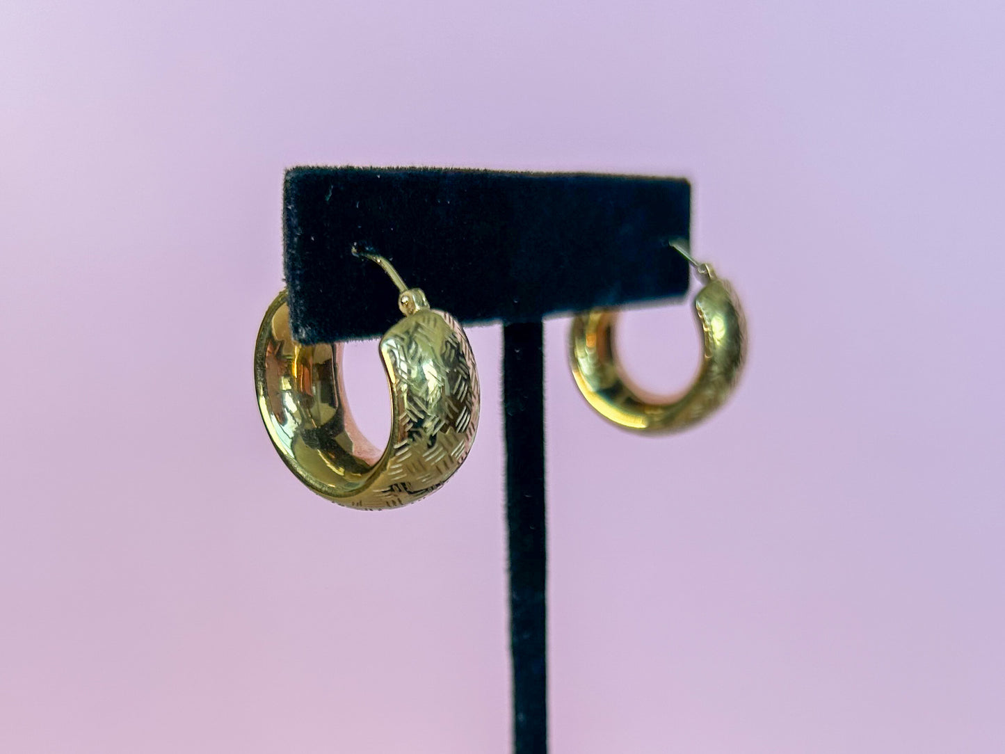 SOLD - Hoop Earrings 1960s