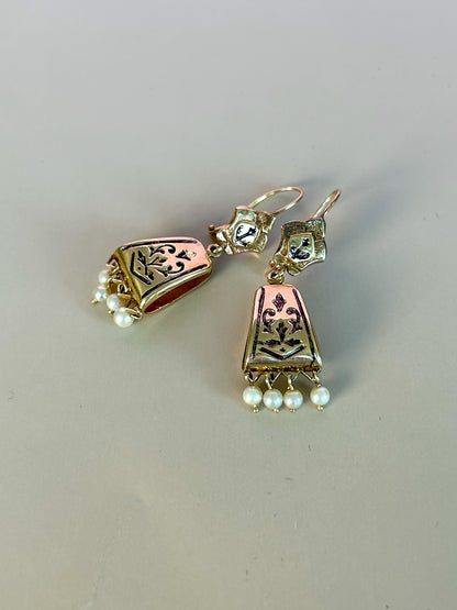 SOLD - Victorian Earrings