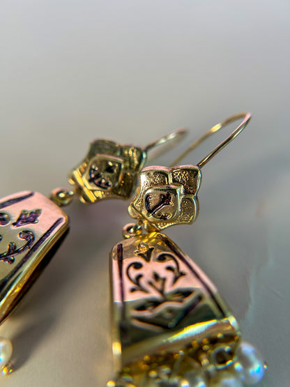 SOLD - Victorian Earrings