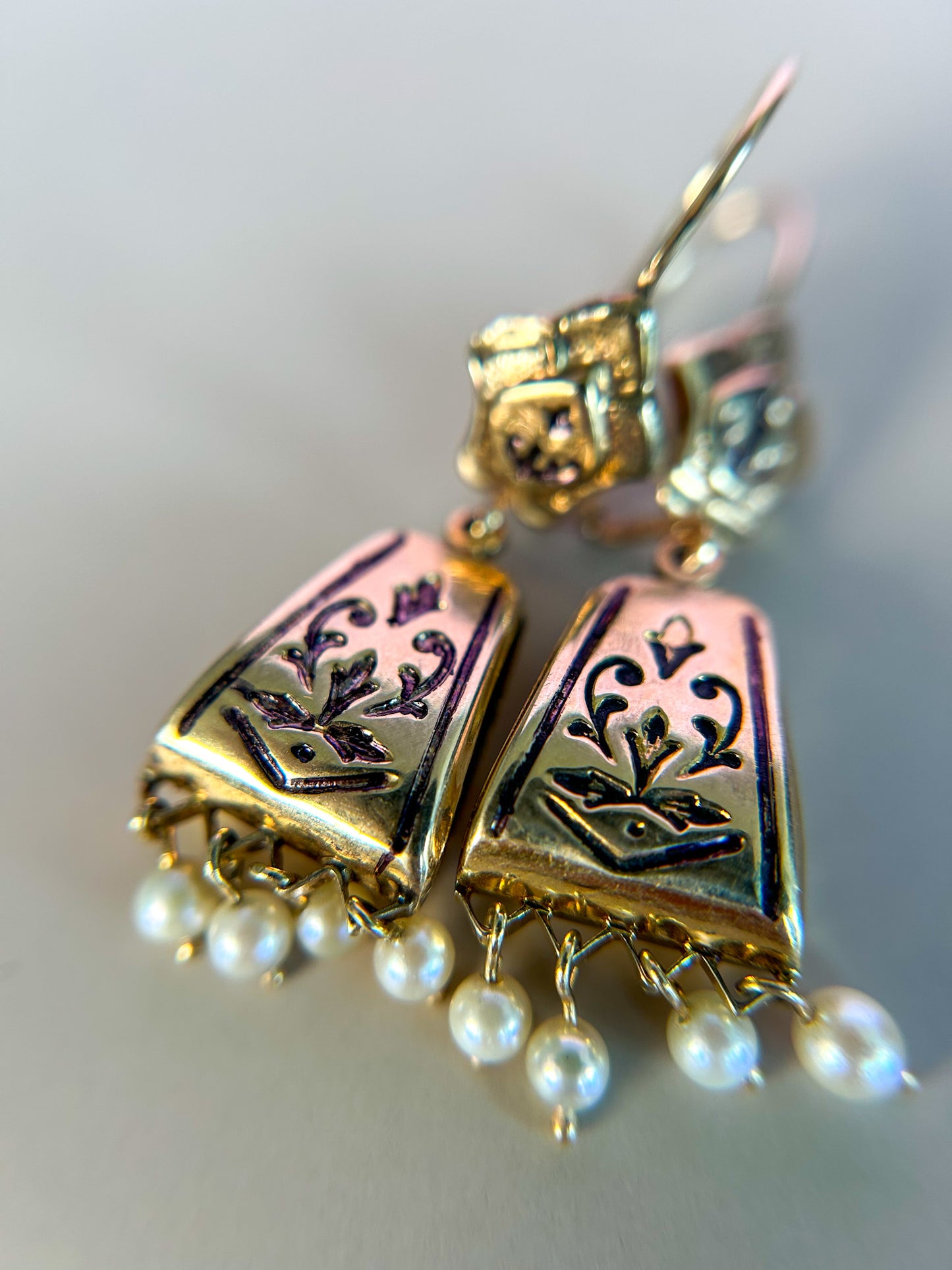 SOLD - Victorian Earrings
