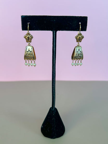SOLD - Victorian Earrings