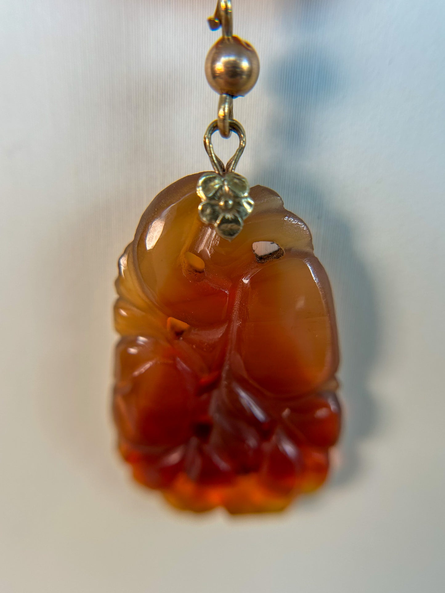 Carnelian Necklace 1930s
