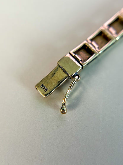 Victorian Diamond & Sapphire Bracelet