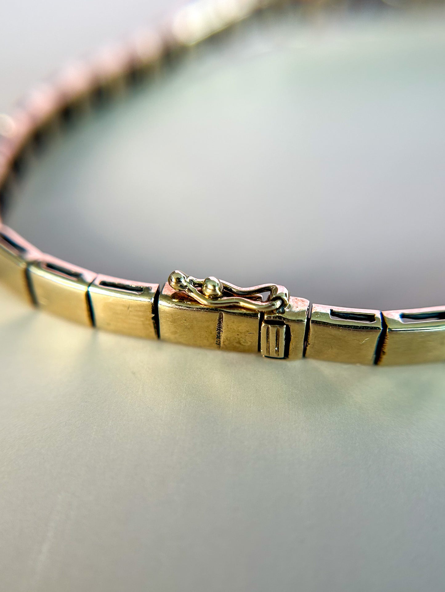 Victorian Diamond & Sapphire Bracelet