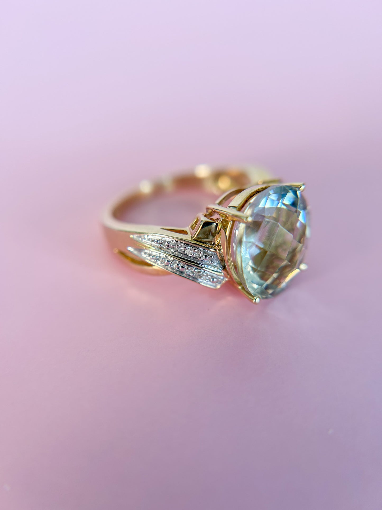 1960s Aquamarine Ring