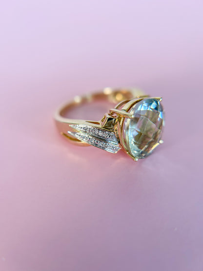 1960s Aquamarine Ring