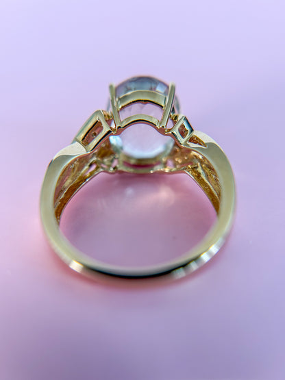 1960s Aquamarine Ring