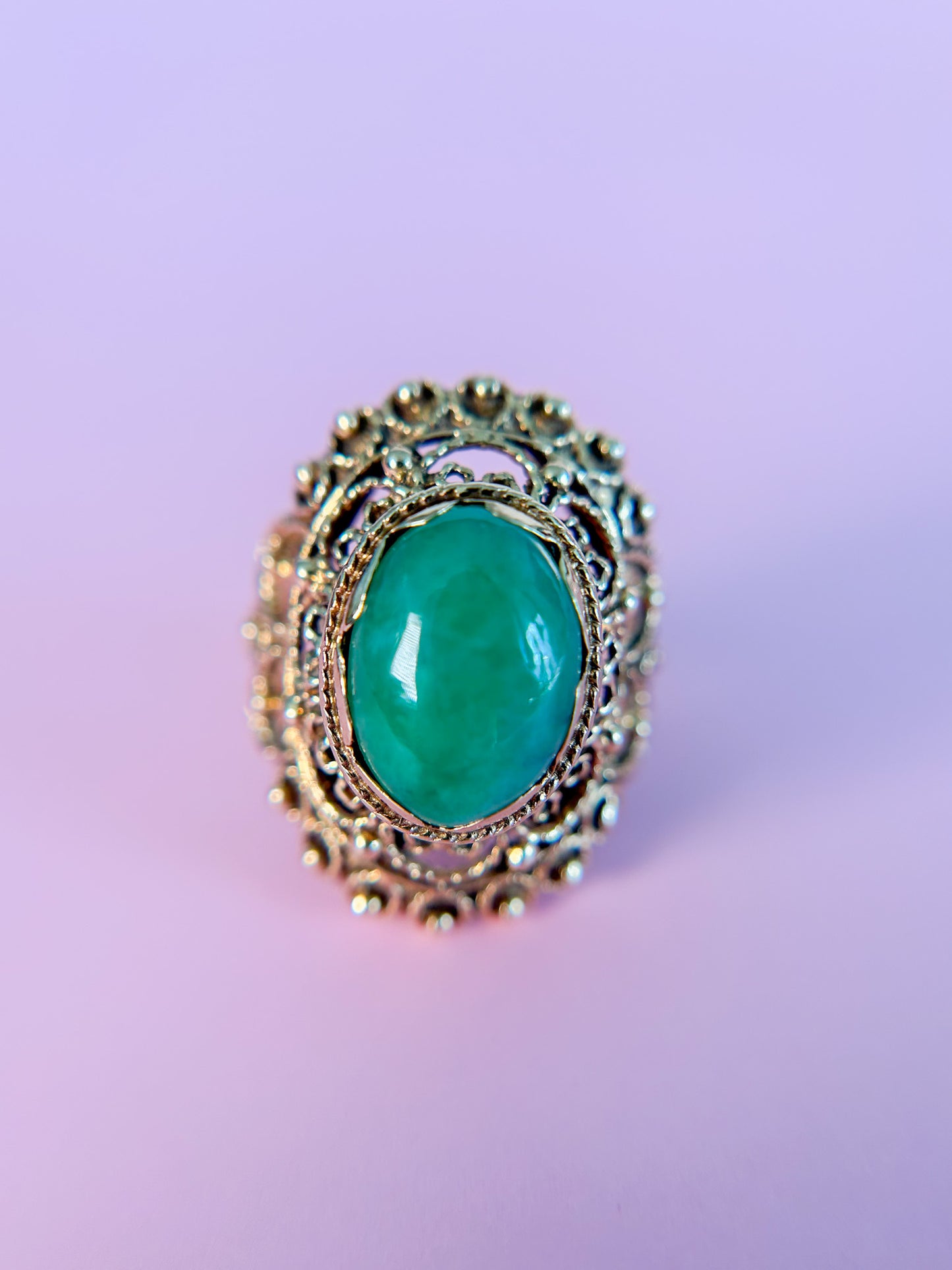1960s Jade Ring