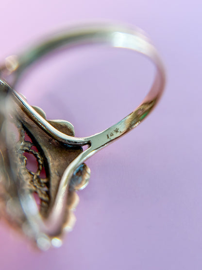 1960s Jade Ring