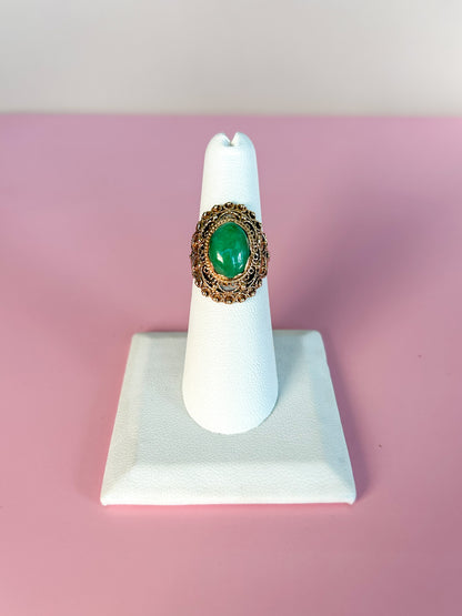 1960s Jade Ring