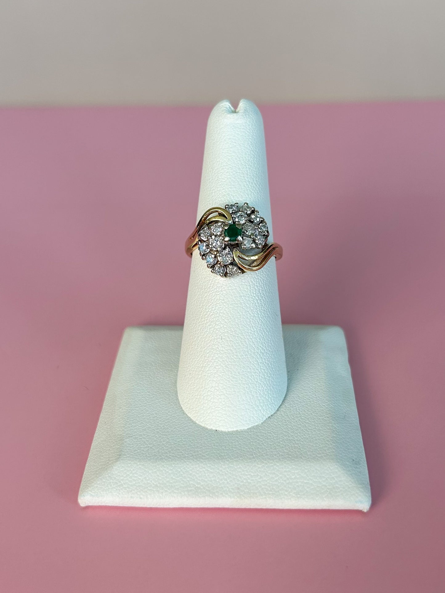 1950s Swirl Ring