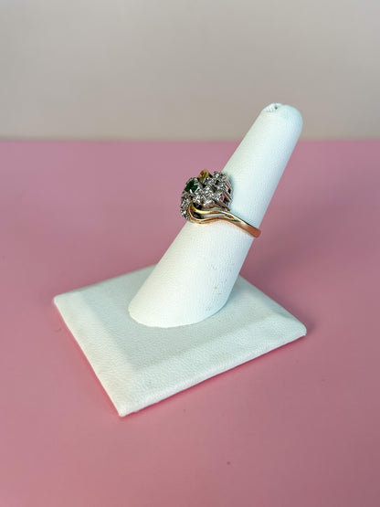 1950s Swirl Ring