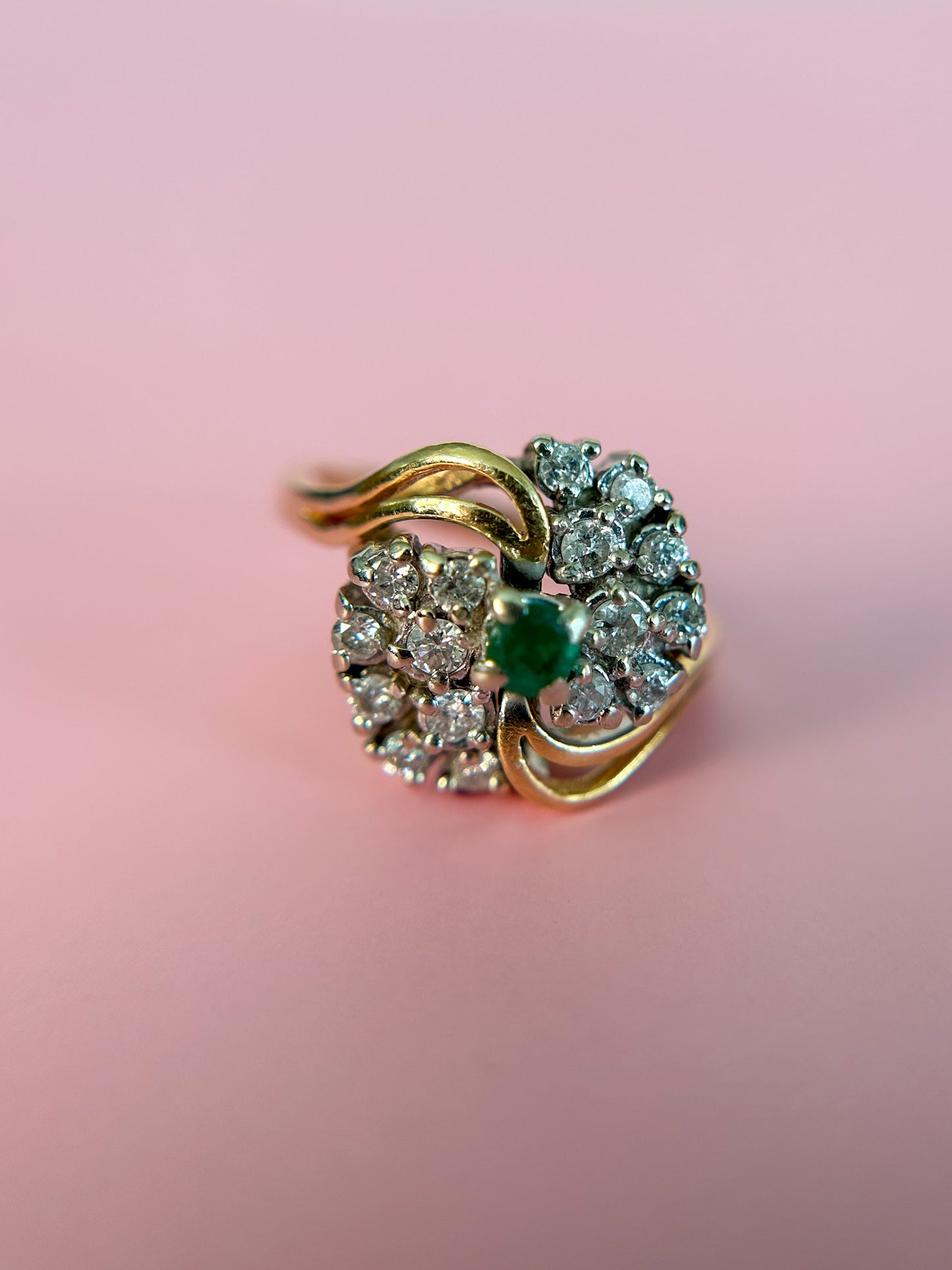 1950s Swirl Ring
