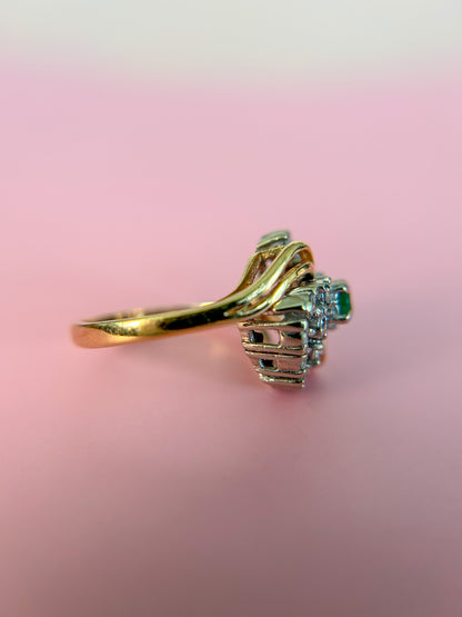 1950s Swirl Ring