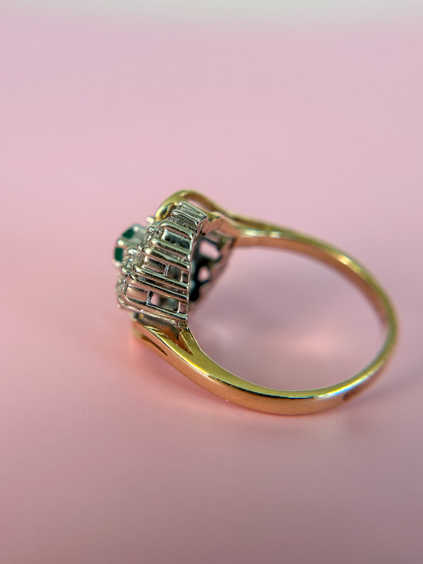 1950s Swirl Ring