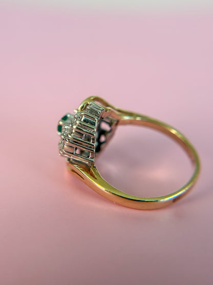 1950s Swirl Ring