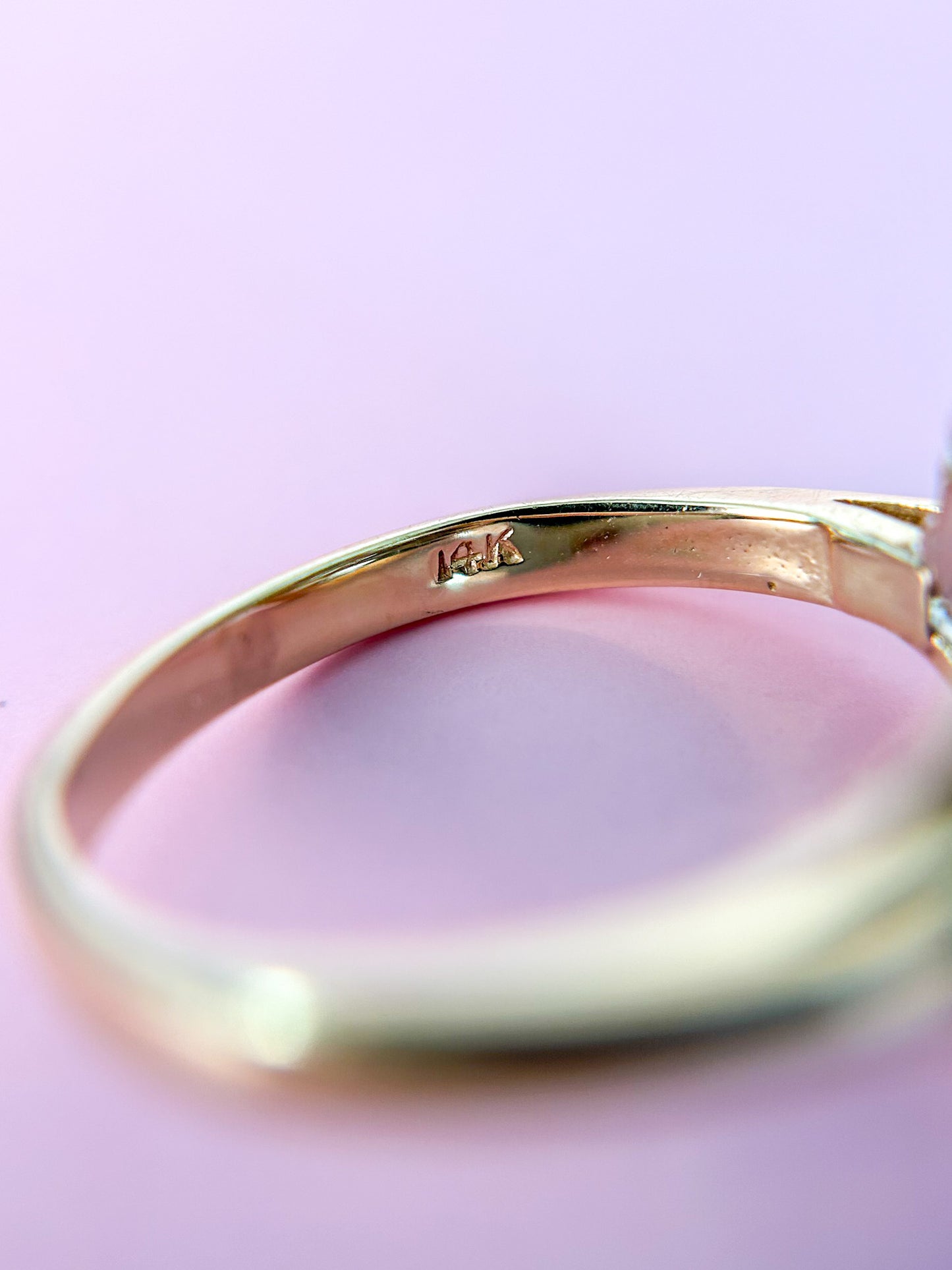 1950s Swirl Ring