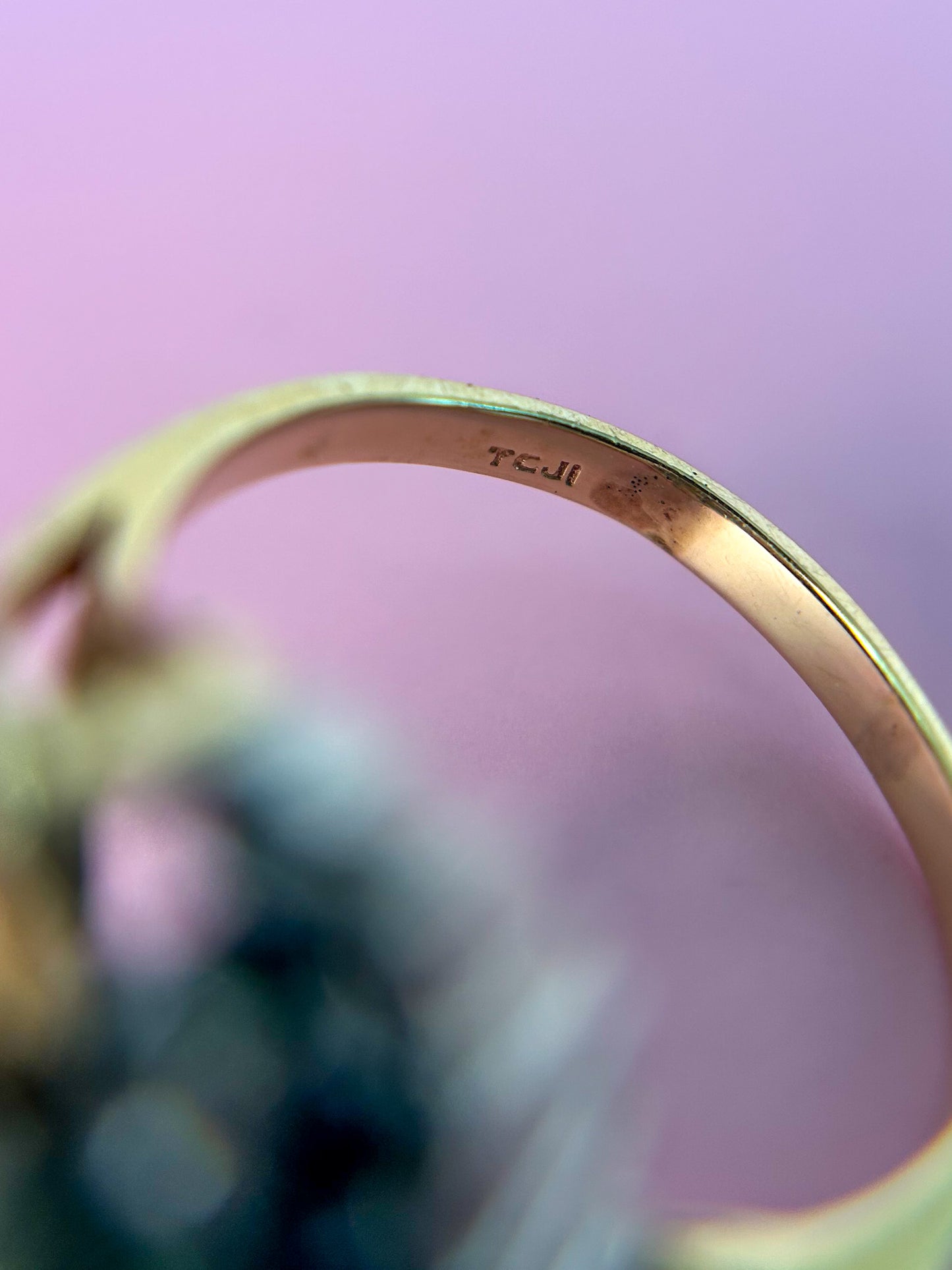 1950s Swirl Ring
