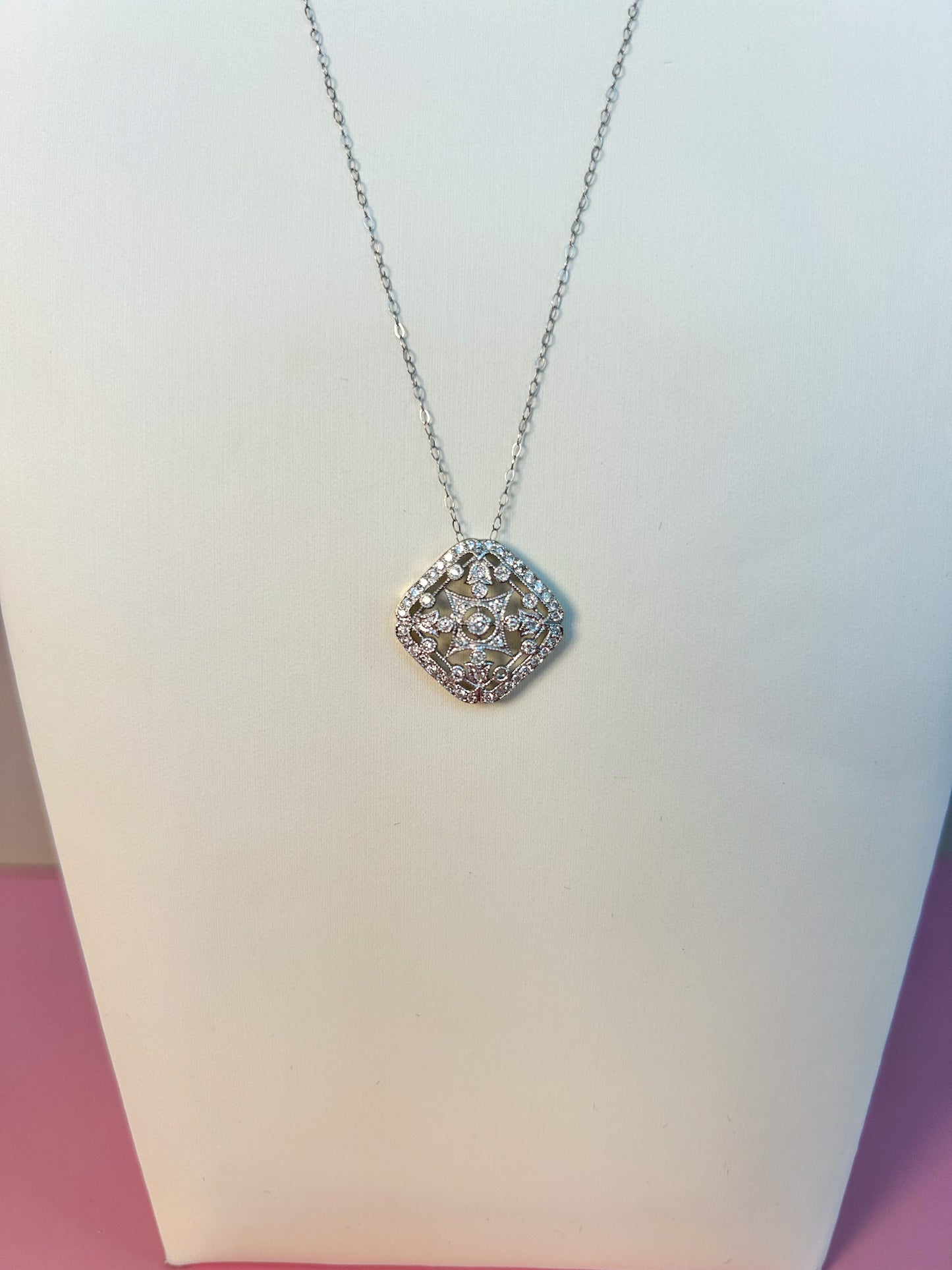 Art Deco Diamond Drop