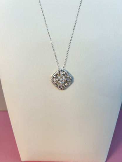 Art Deco Diamond Drop