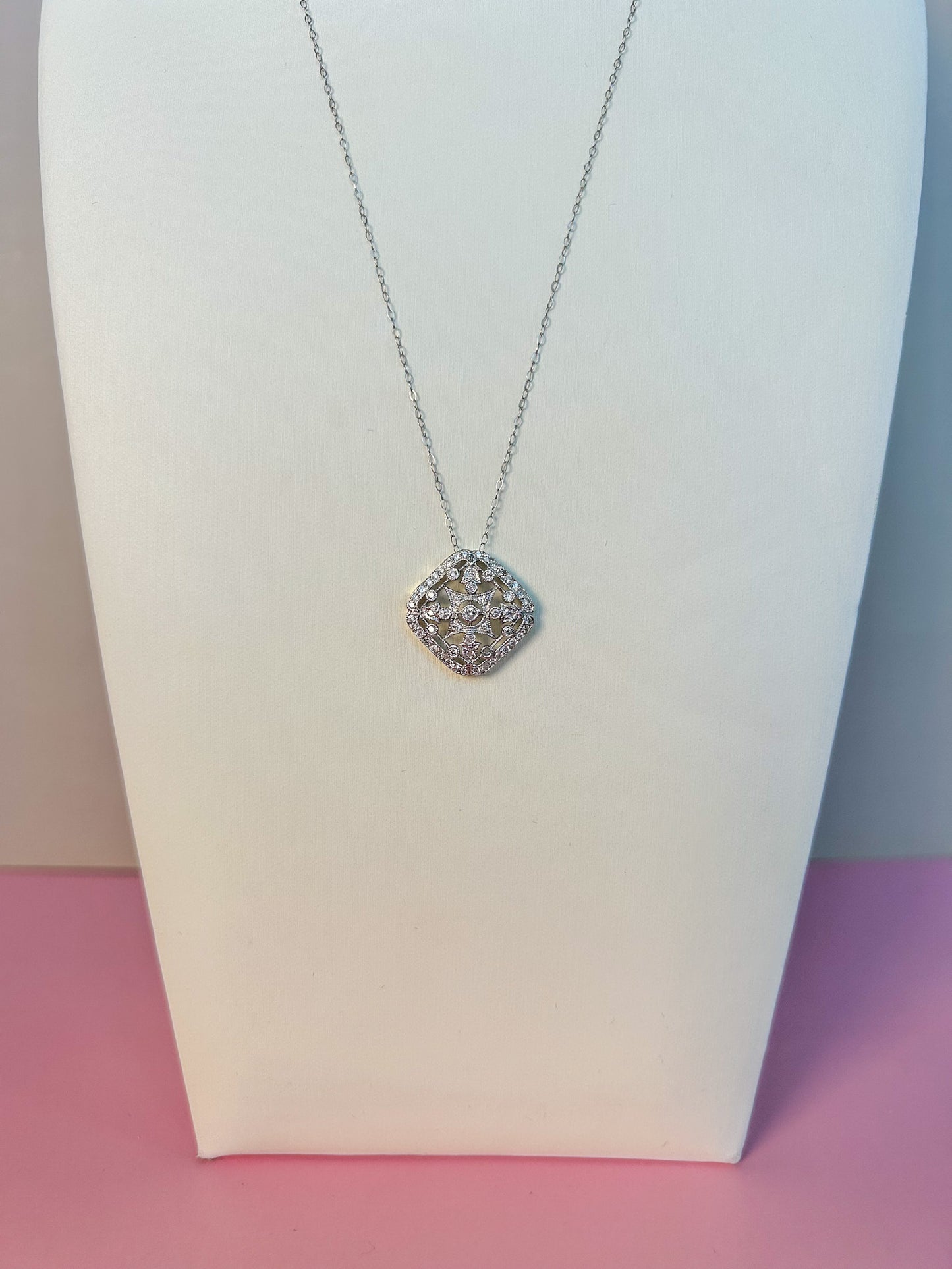 Art Deco Diamond Drop